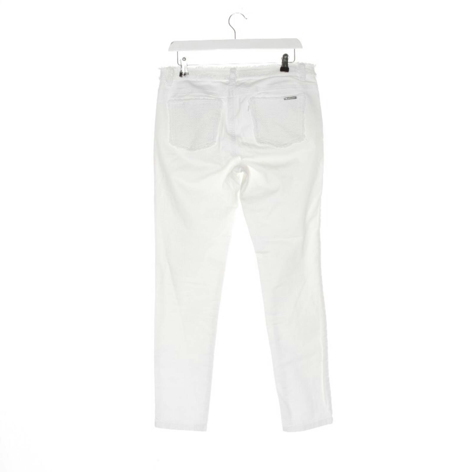 Image 2 of Straight Fit Jeans 38 White in color White | Vite EnVogue