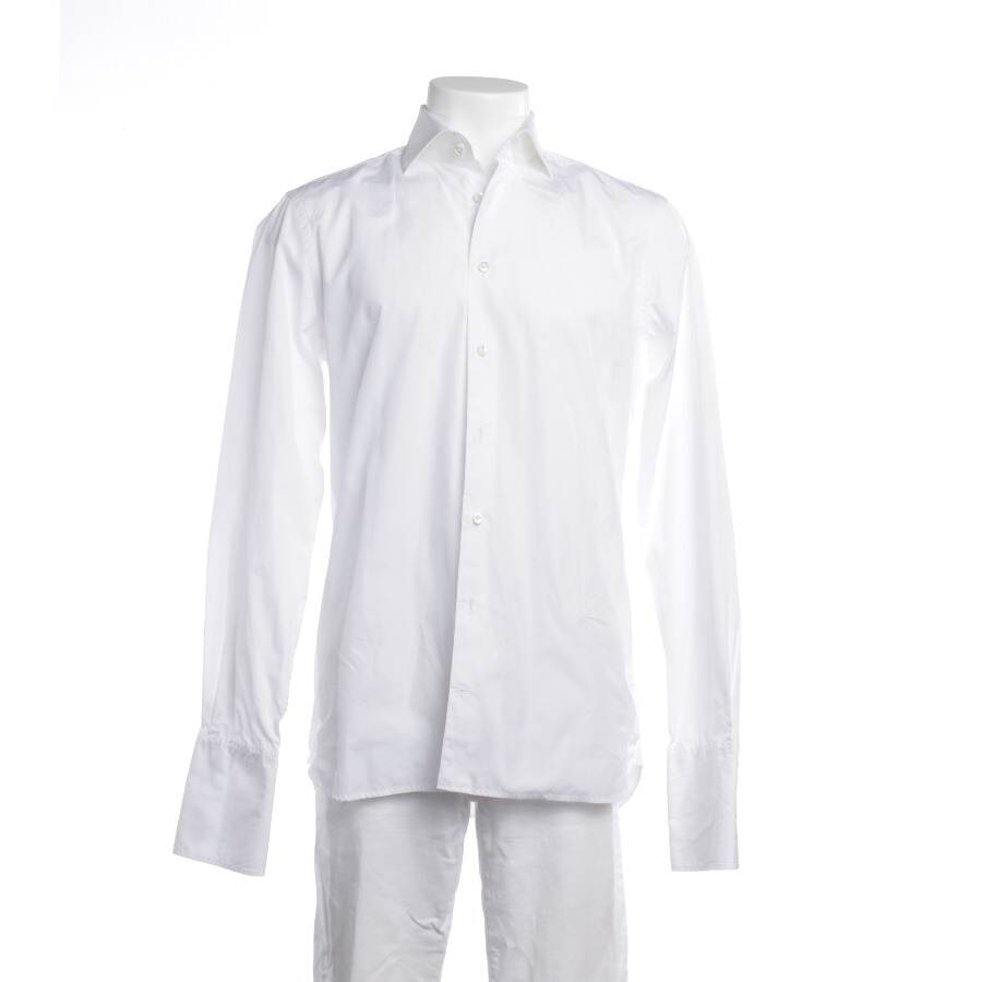 Image 1 of Shirt 40 White in color White | Vite EnVogue