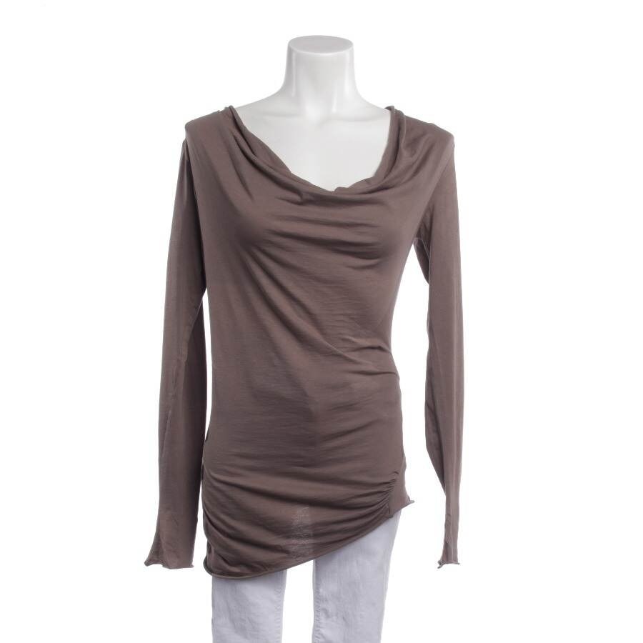 Image 1 of Long Sleeve Shirt S Brown in color Brown | Vite EnVogue