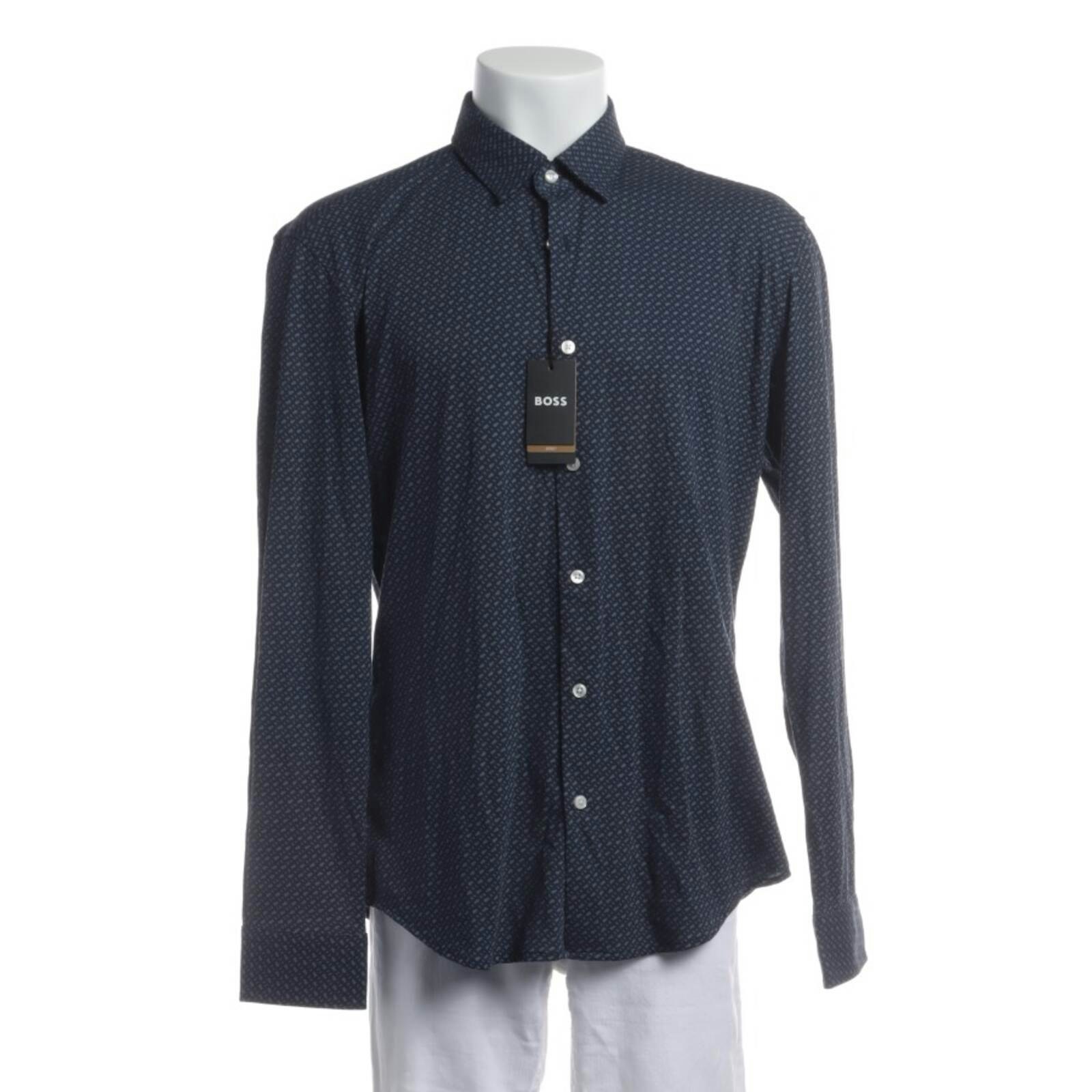 Image 1 of Shirt L Navy in color Blue | Vite EnVogue