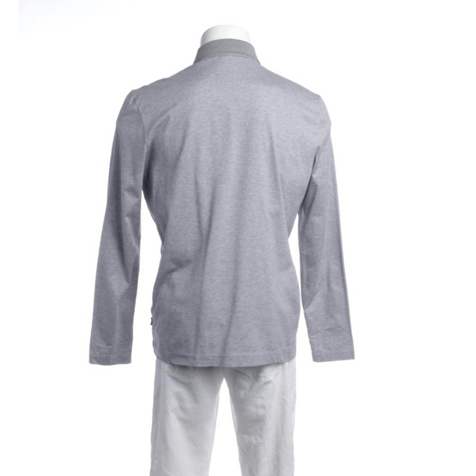 Image 2 of Long Sleeve Shirt L Gray in color Gray | Vite EnVogue