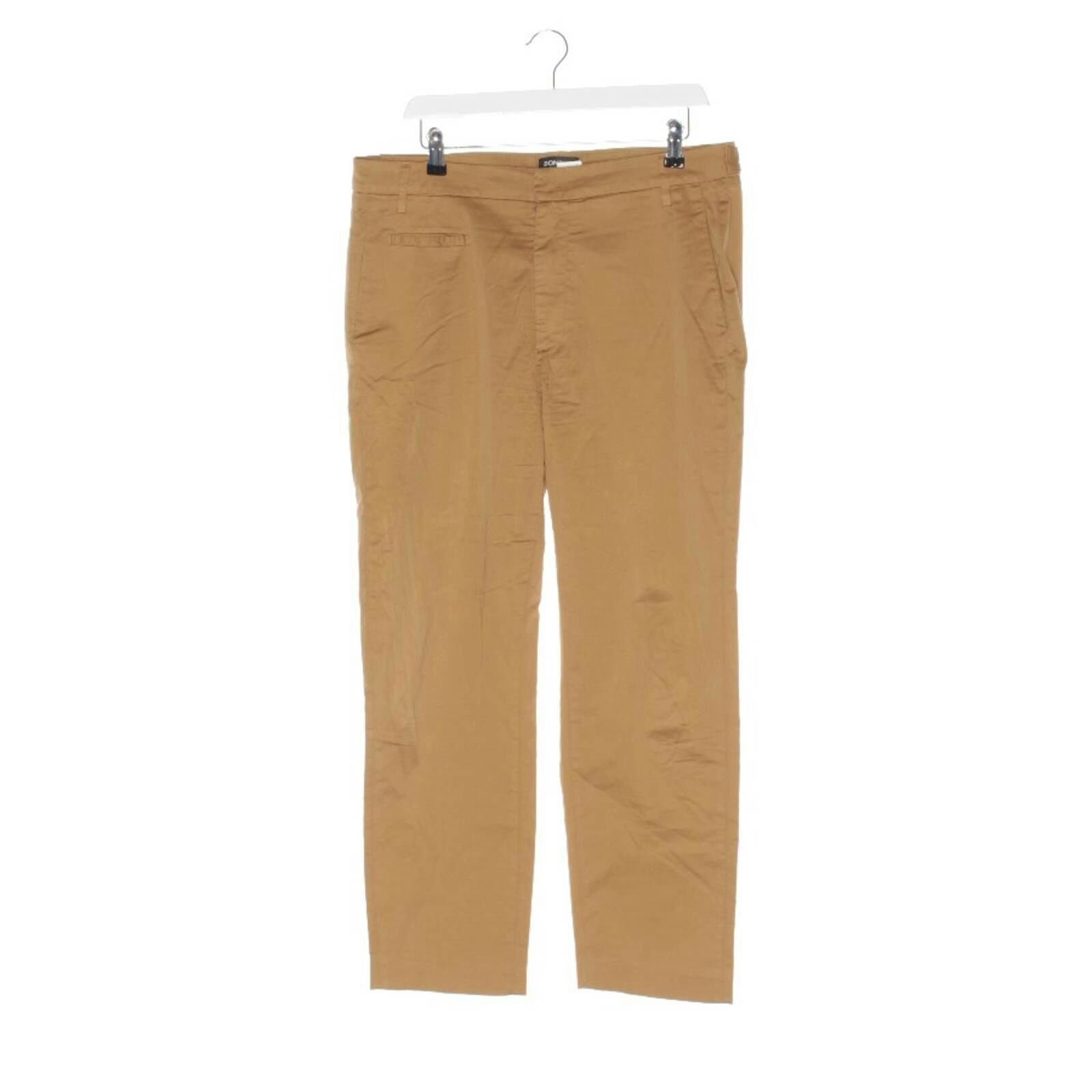 Image 1 of Pants 40 Light Brown in color Brown | Vite EnVogue