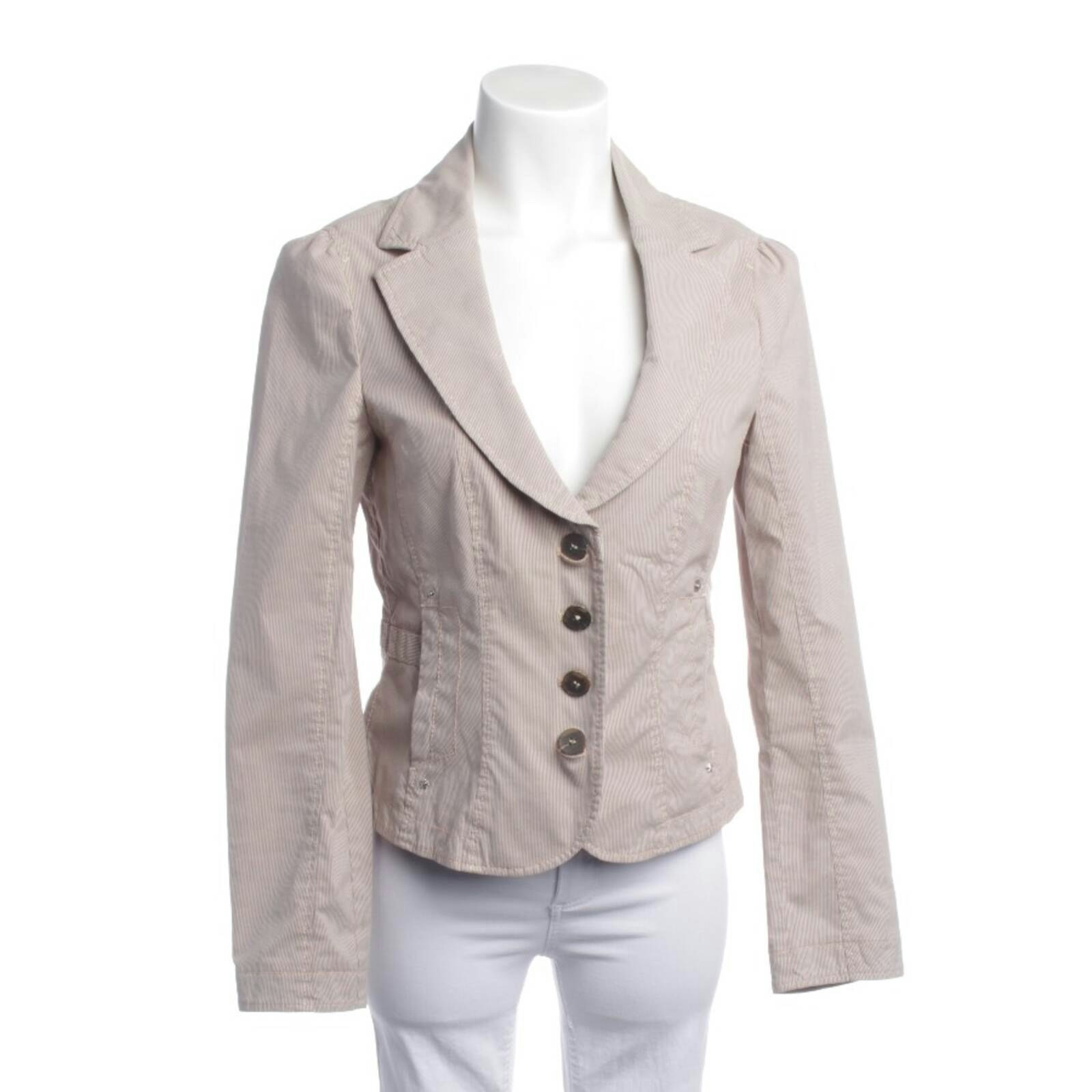 Image 1 of Blazer 38 Beige in color White | Vite EnVogue