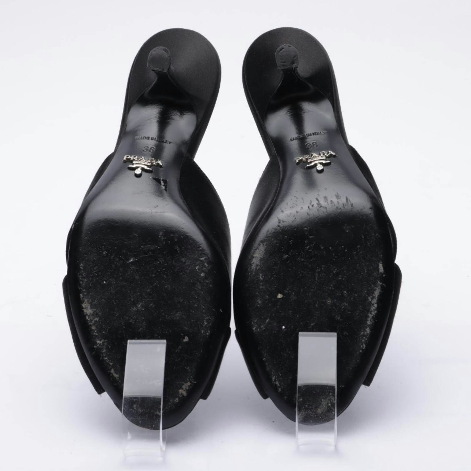 Image 3 of Heeled Sandals EUR38 Black in color Black | Vite EnVogue