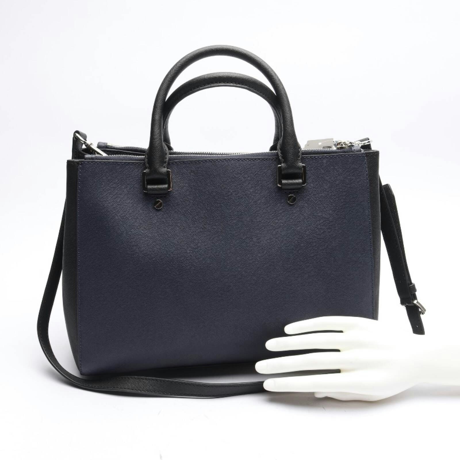 Image 2 of Handbag Navy in color Blue | Vite EnVogue