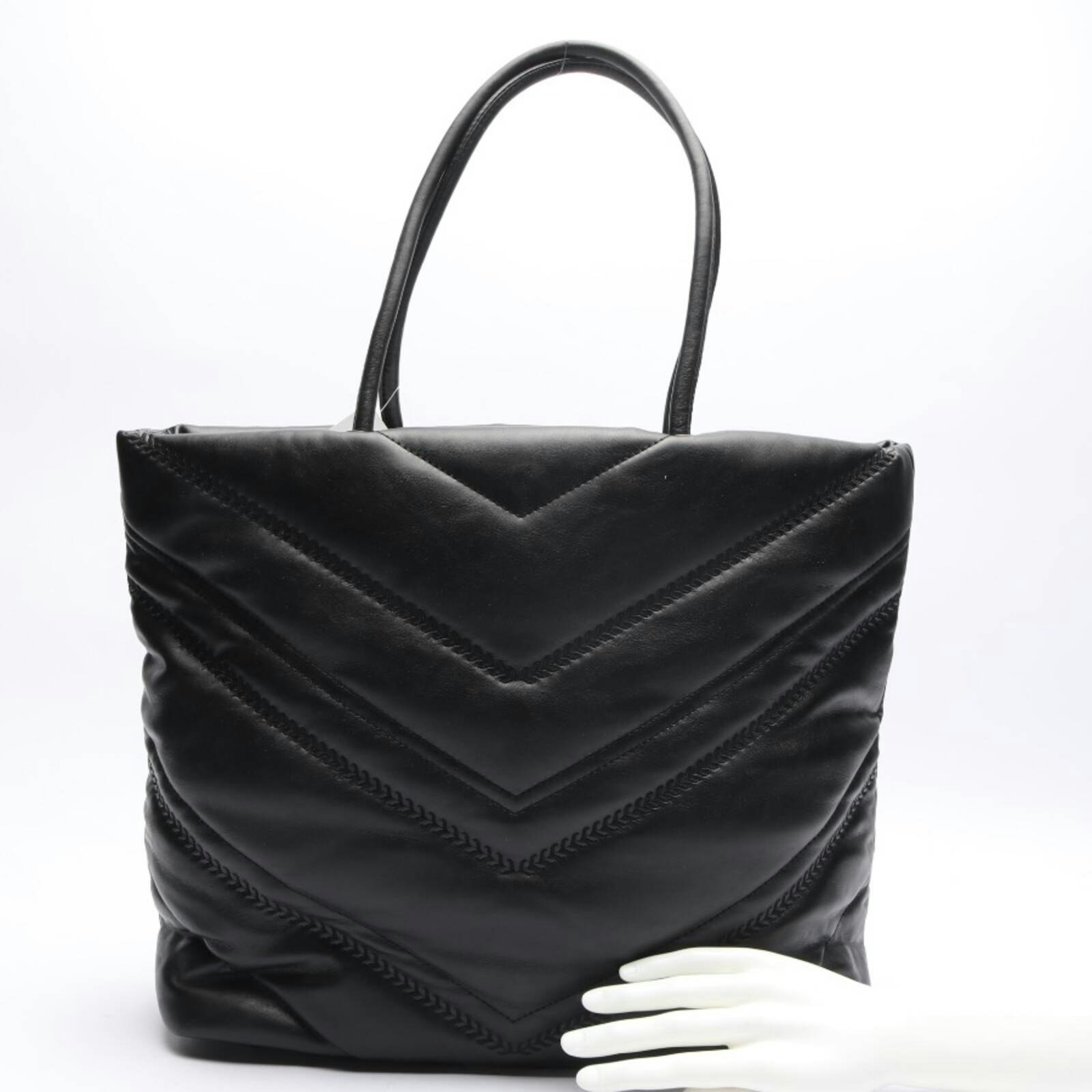 Image 2 of Shopper Bag Black in color Black | Vite EnVogue