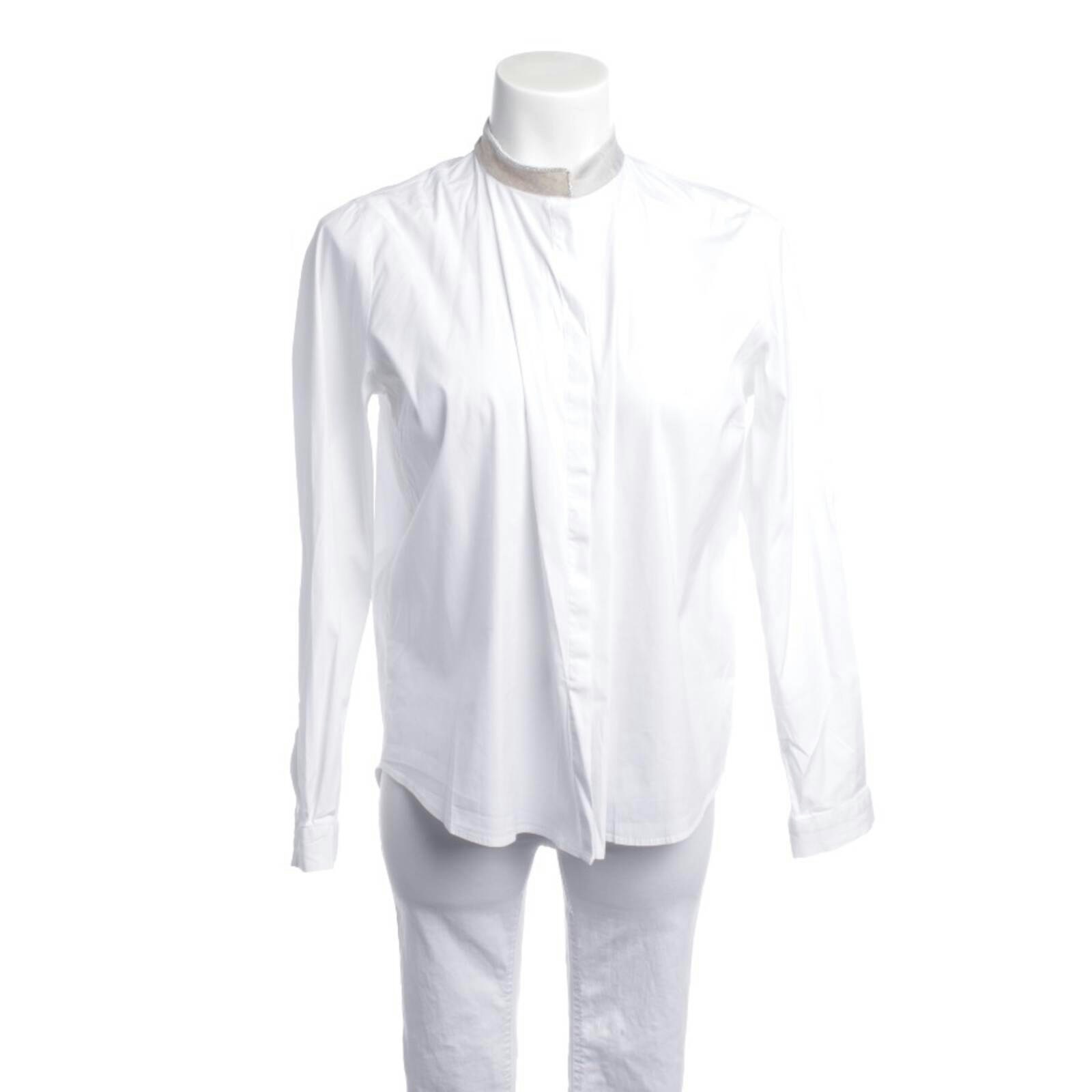 Image 1 of Blouse 40 White in color White | Vite EnVogue