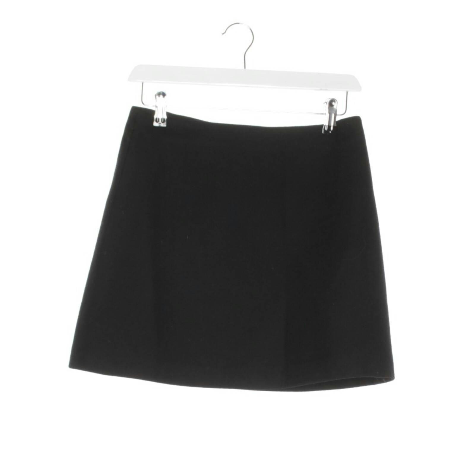 Image 1 of Skirt 32 Black in color Black | Vite EnVogue