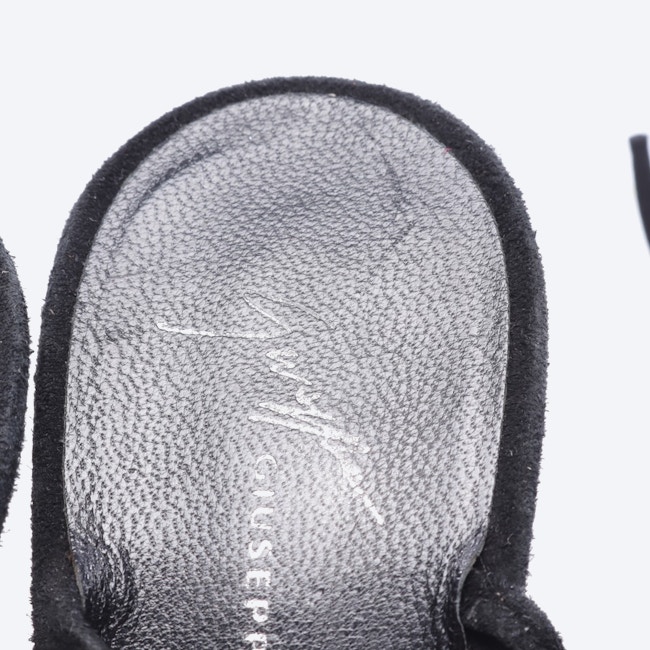 Image 7 of ankle strap-pumps D 37 black in color black | Vite EnVogue