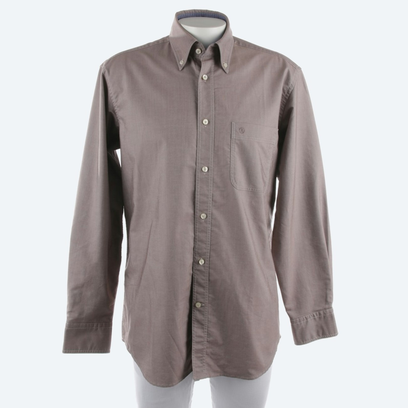 Image 1 of Casual Shirt 39 Brown in color Brown | Vite EnVogue