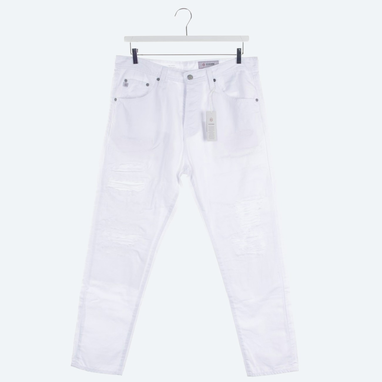Image 1 of Jeans Skinny W33 White in color White | Vite EnVogue