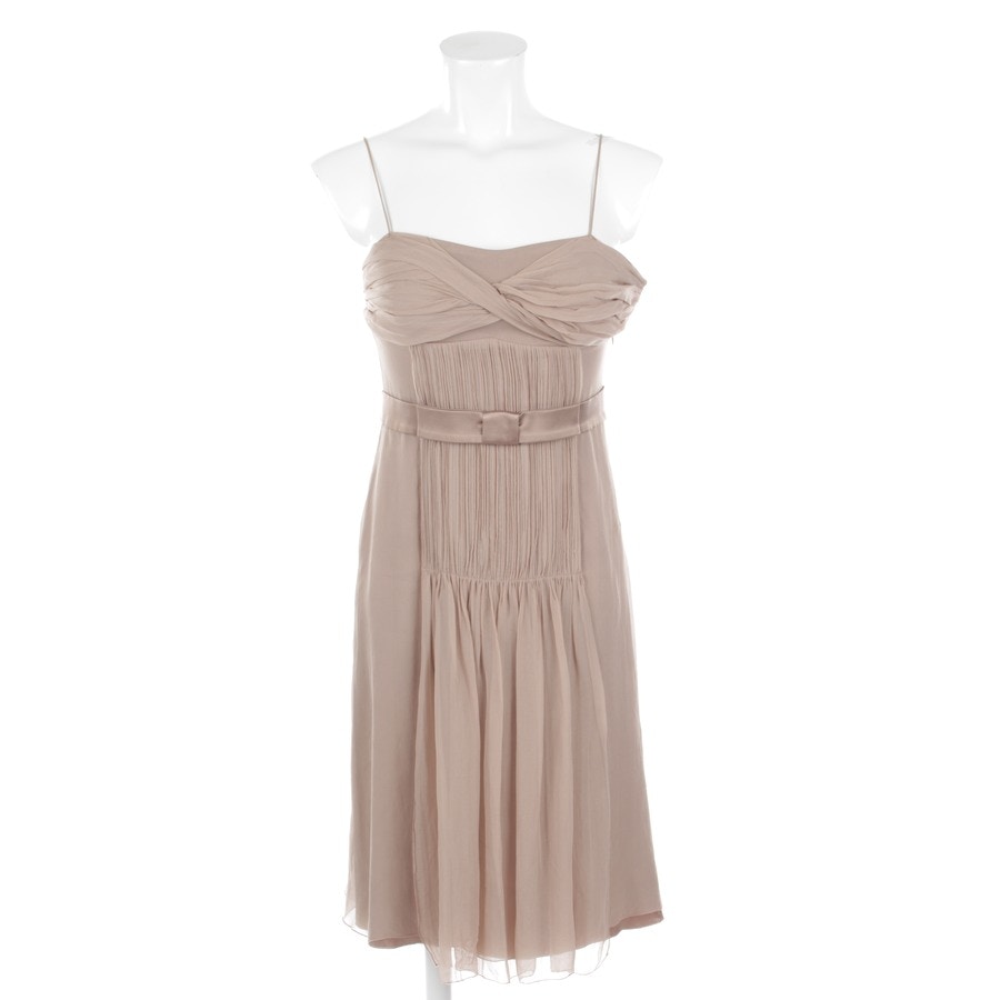 Image 1 of Silk Dress 34 Brown in color Brown | Vite EnVogue