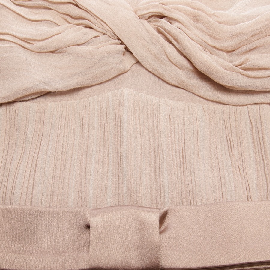 Image 4 of Silk Dress 34 Brown in color Brown | Vite EnVogue