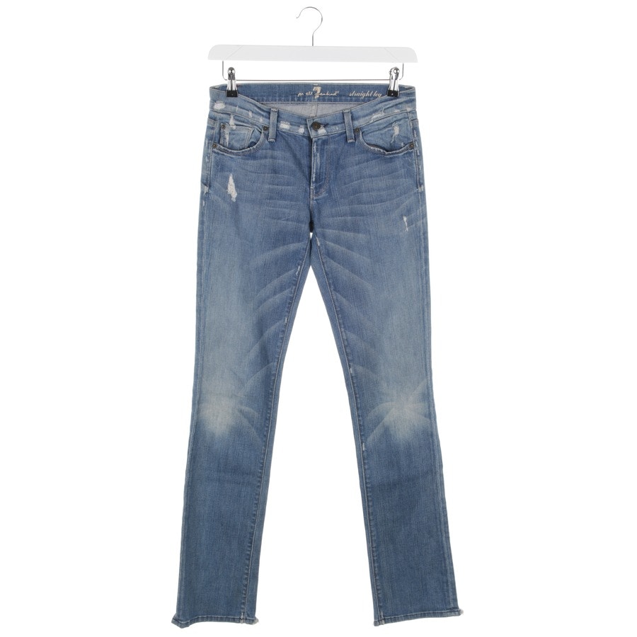 Bild 1 von Straight Fit Jeans W27 Mittelblau in Farbe Blau | Vite EnVogue