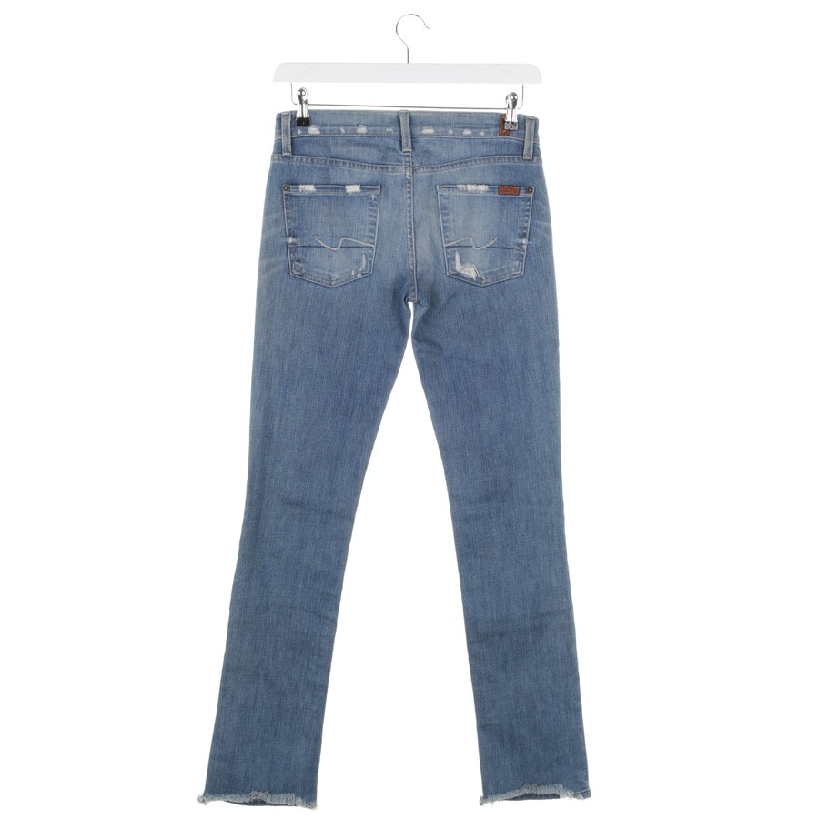 Bild 2 von Straight Fit Jeans W27 Mittelblau in Farbe Blau | Vite EnVogue