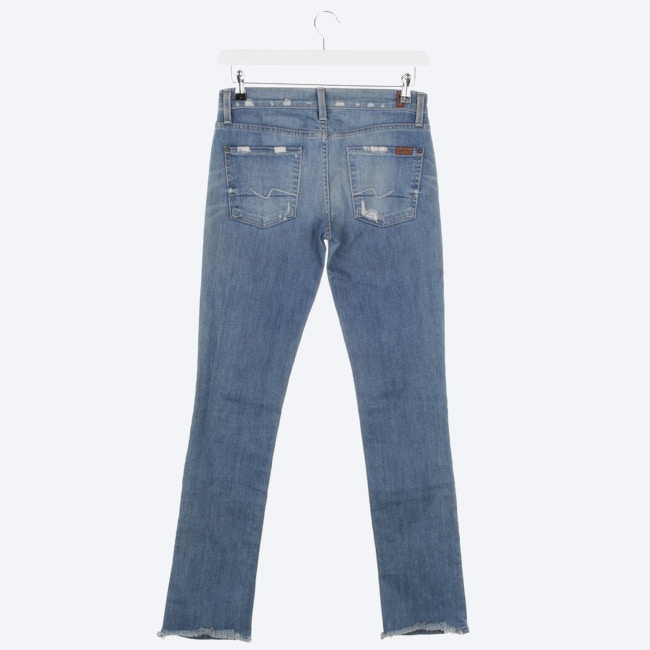 Bild 2 von Straight Fit Jeans W27 Mittelblau in Farbe Blau | Vite EnVogue