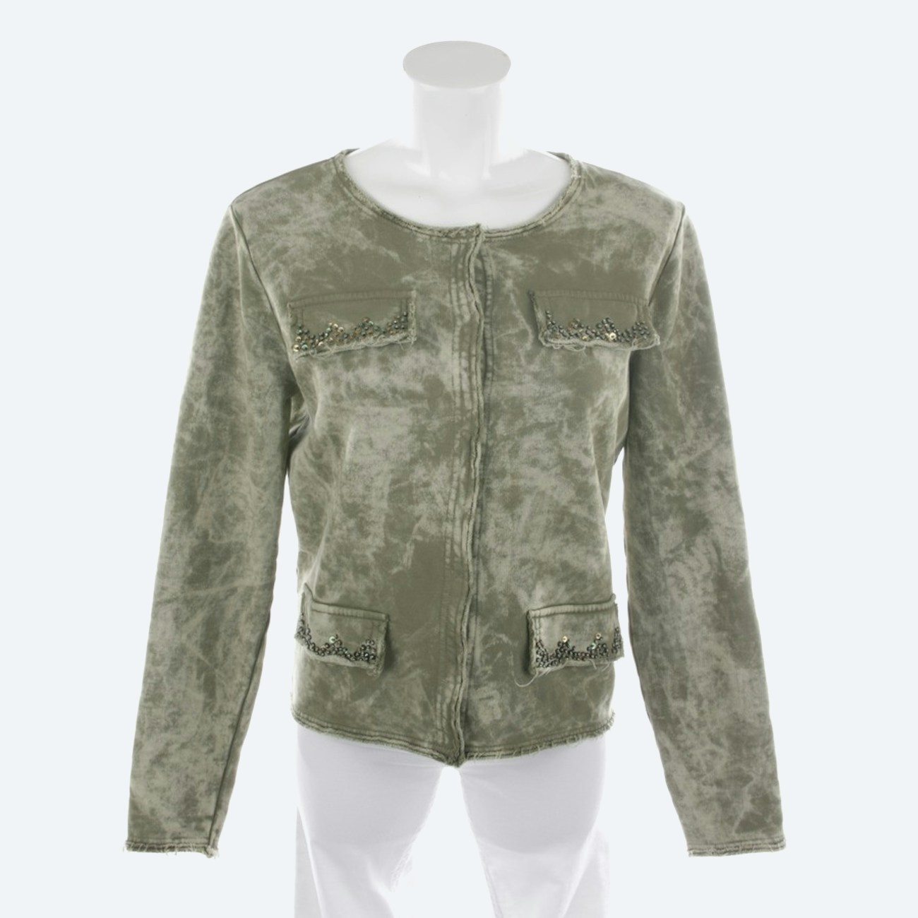 Image 1 of Summer Jacket 36 Khaki in color Yellow | Vite EnVogue