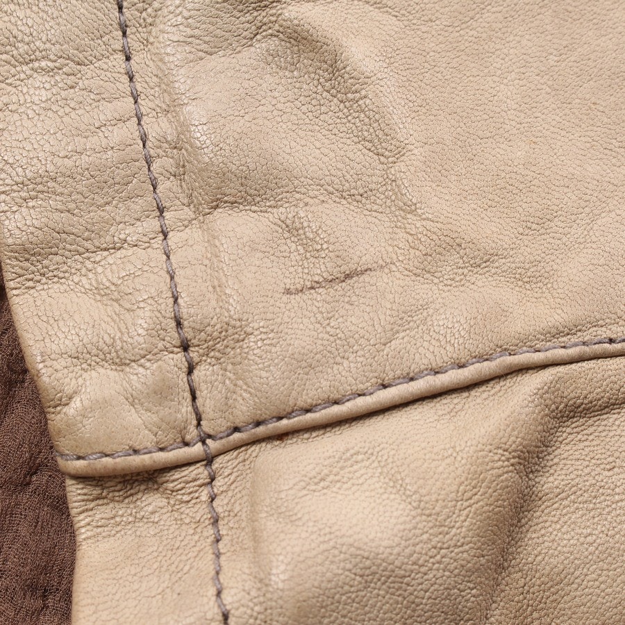 Image 7 of LeatherJacket 40 Tan in color Brown | Vite EnVogue