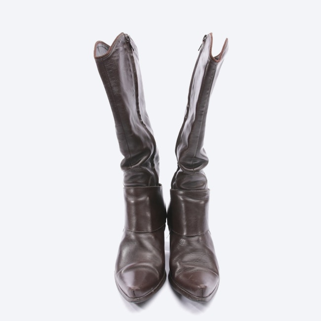 Image 4 of Boots EUR 37 Dark brown in color Brown | Vite EnVogue