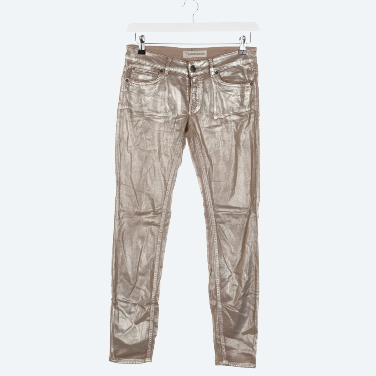 Bild 1 von Slim Fit Jeans W29 Gold in Farbe Metallische Töne | Vite EnVogue