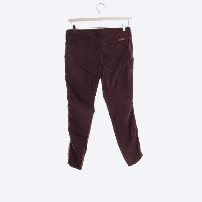 Image 2 of Trousers W26 Darkmagenta in color Purple | Vite EnVogue