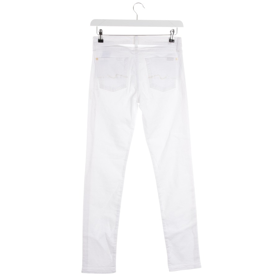 Bild 2 von Straight Fit Jeans W29 Weiß in Farbe Weiß | Vite EnVogue