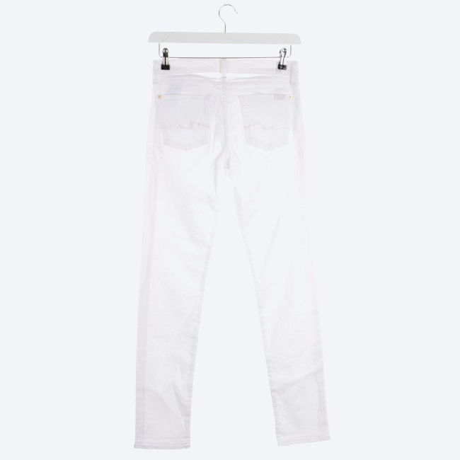 Bild 2 von Straight Fit Jeans W29 Weiß in Farbe Weiß | Vite EnVogue