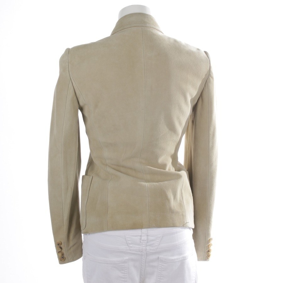 Image 2 of LeatherJacket 32 Beige in color White | Vite EnVogue