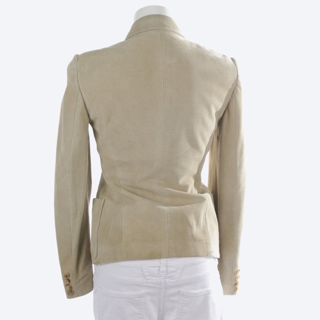 Image 2 of LeatherJacket 32 Beige in color White | Vite EnVogue
