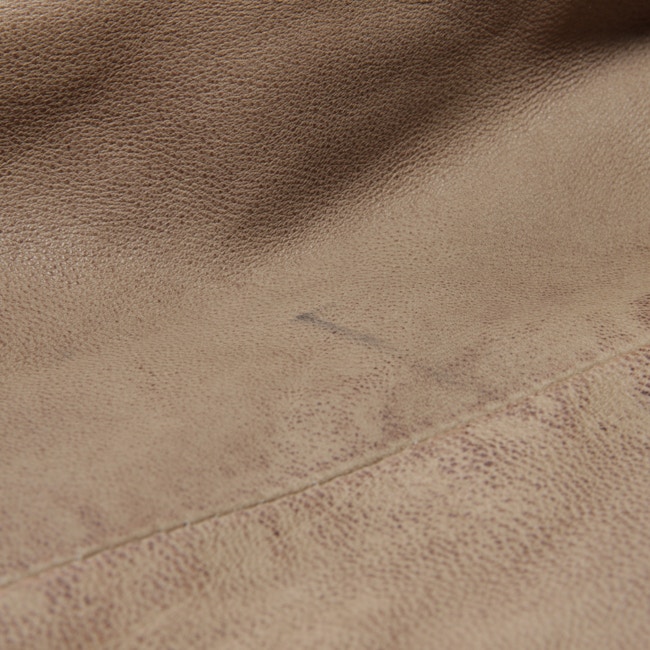 Image 4 of LeatherJacket 36 Tan in color Brown | Vite EnVogue