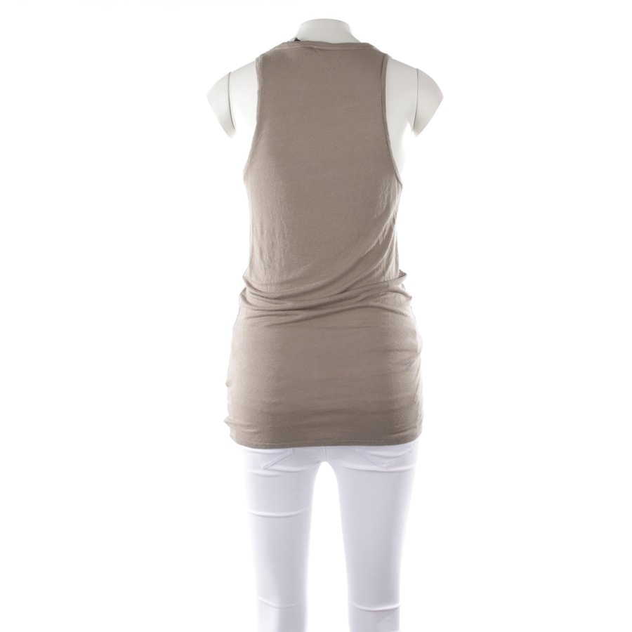 Image 2 of Linen Top XS Tan in color Brown | Vite EnVogue