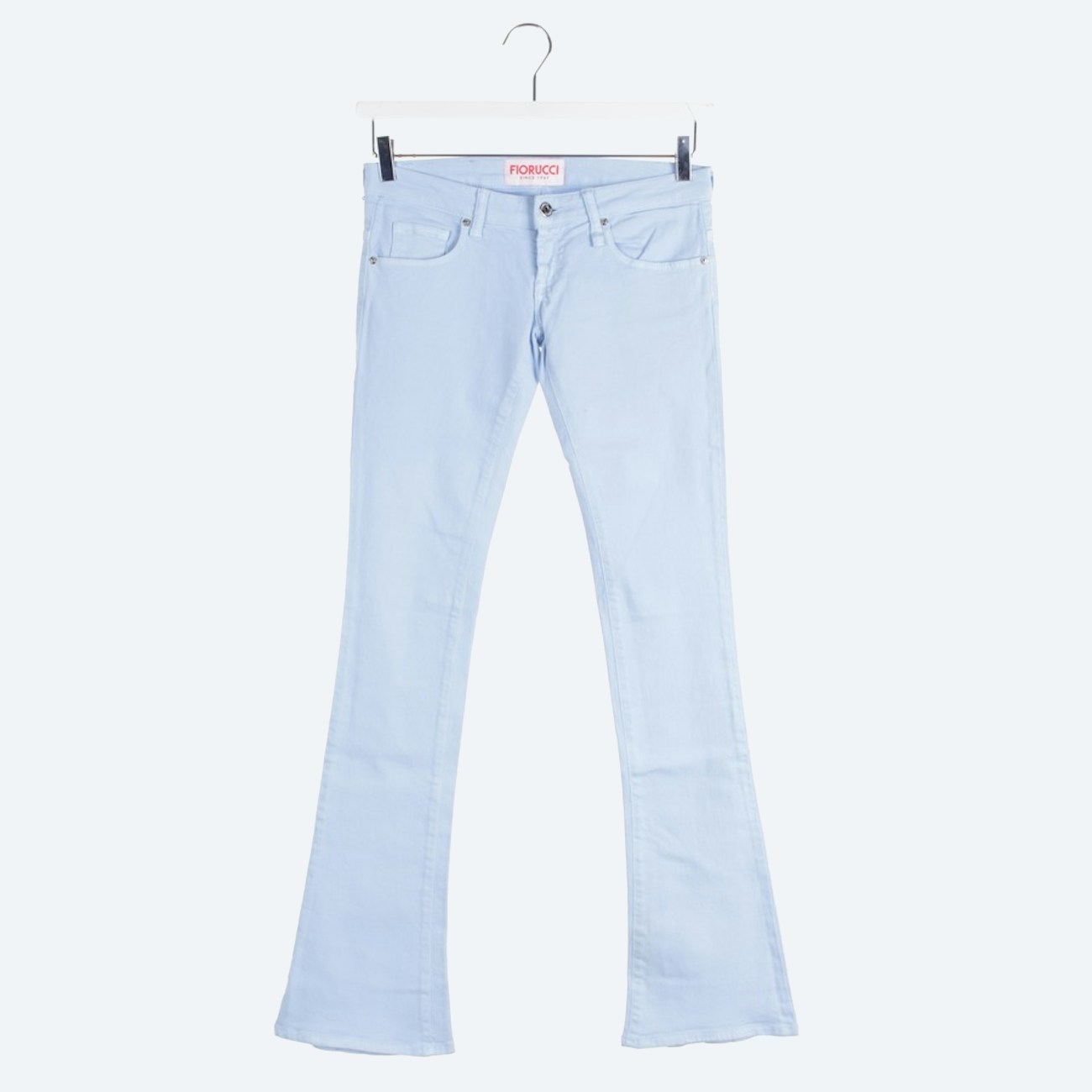 Image 1 of Jeans Bootcut W24 Light Blue in color Blue | Vite EnVogue