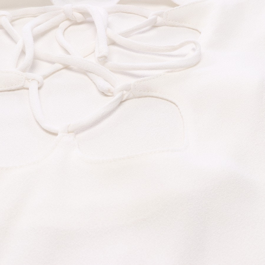 Image 4 of Shirt Blouse XS White in color White | Vite EnVogue