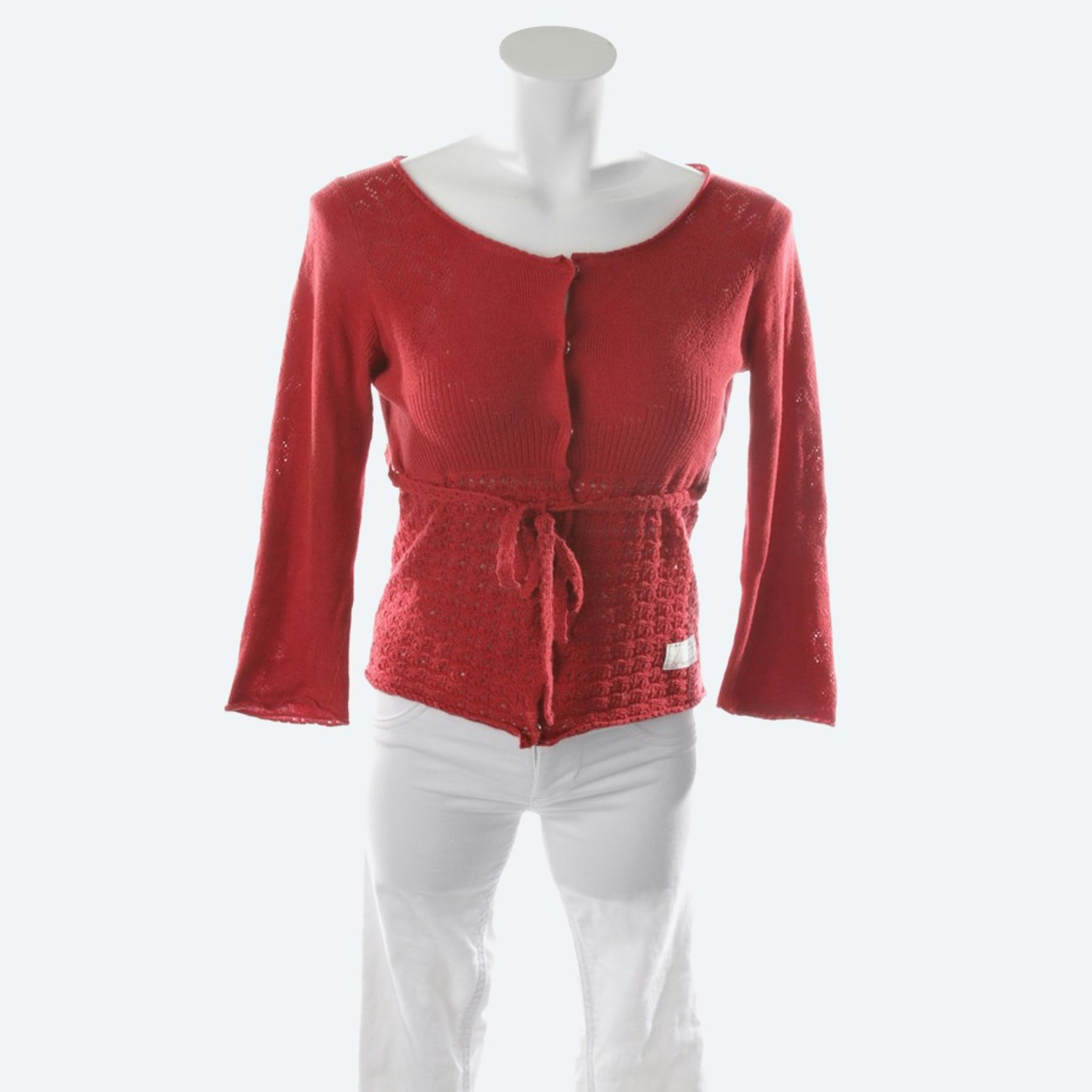 Image 1 of Cardigan 36 Bordeaux in color Red | Vite EnVogue