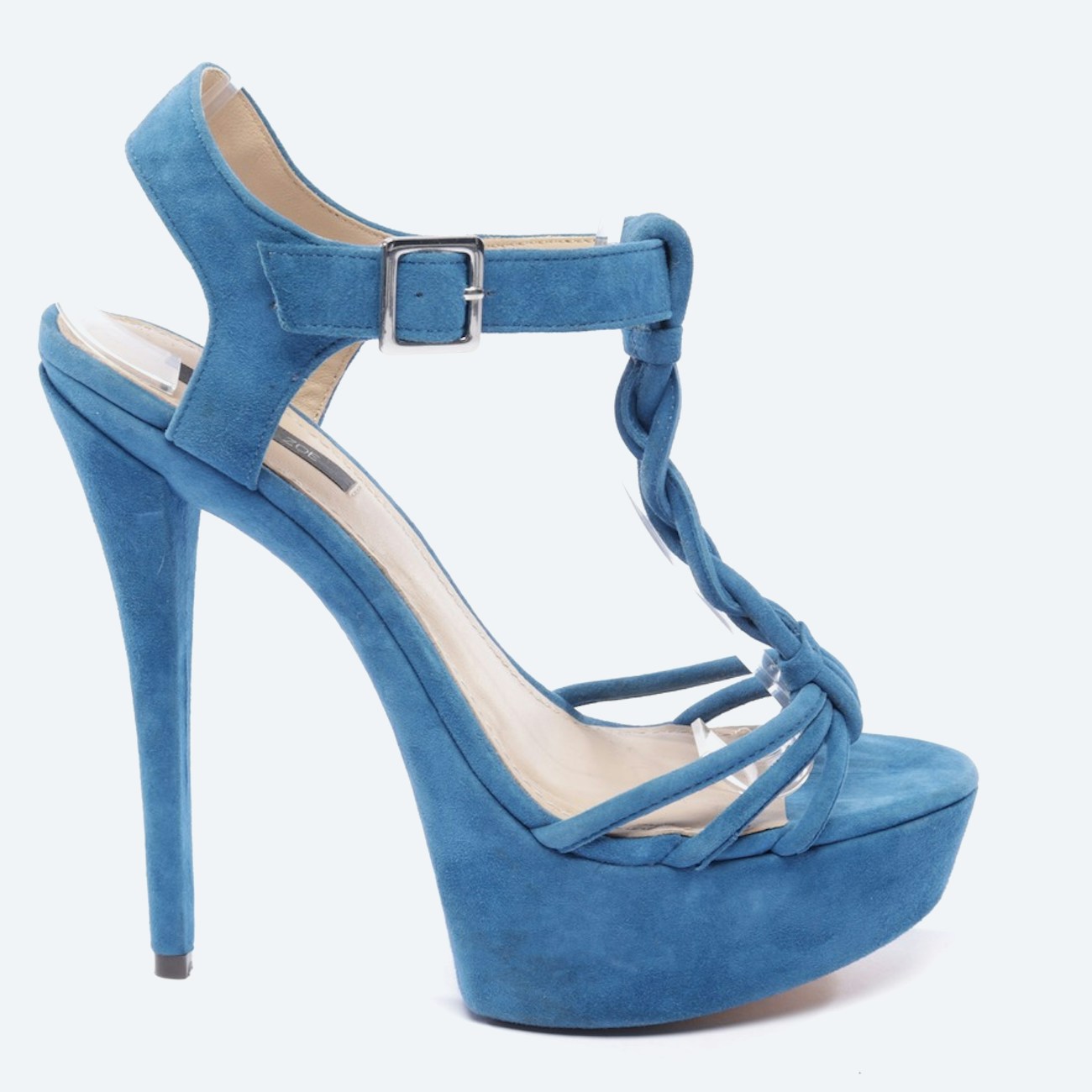 Image 1 of Heeled Sandals EUR 40 Blue in color Blue | Vite EnVogue