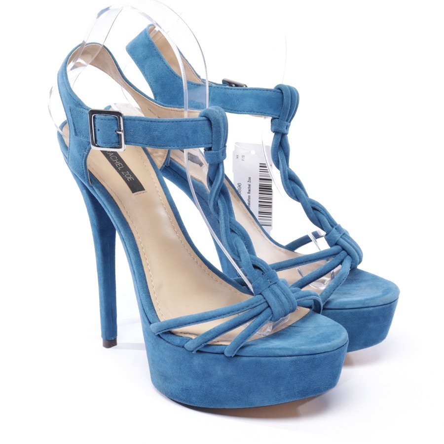 Image 3 of Heeled Sandals EUR 40 Blue in color Blue | Vite EnVogue