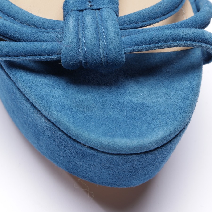 Image 9 of Heeled Sandals EUR 40 Blue in color Blue | Vite EnVogue
