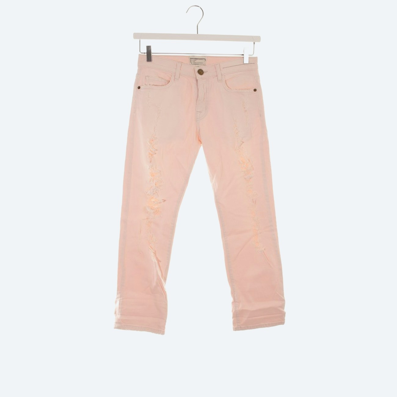 Image 1 of Jeans W24 Peach in color Yellow | Vite EnVogue