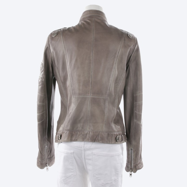 Image 2 of LeatherJacket 34 Gray in color Gray | Vite EnVogue