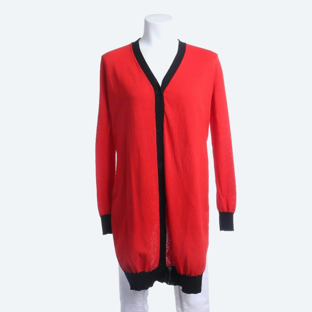 Image 1 of Cardigan 32 Red in color Red | Vite EnVogue