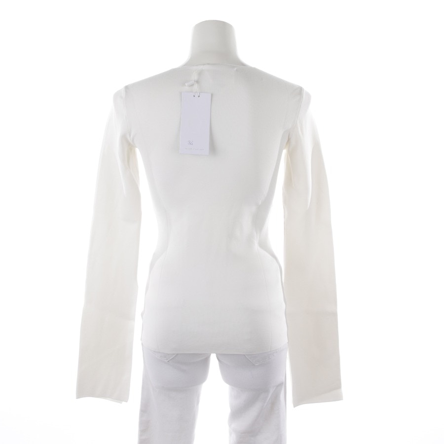 Image 2 of sweater 34 white in color white | Vite EnVogue