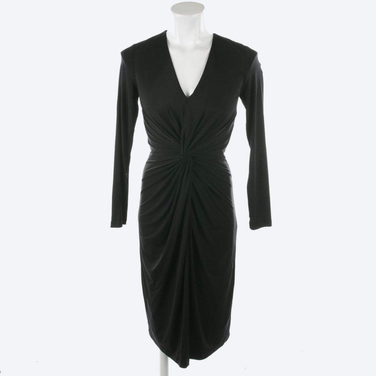 Image 1 of stretched dress 32 black in color black | Vite EnVogue