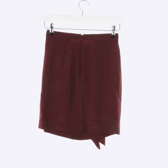 Image 2 of Silk Skirt 30 Bordeaux in color Red | Vite EnVogue
