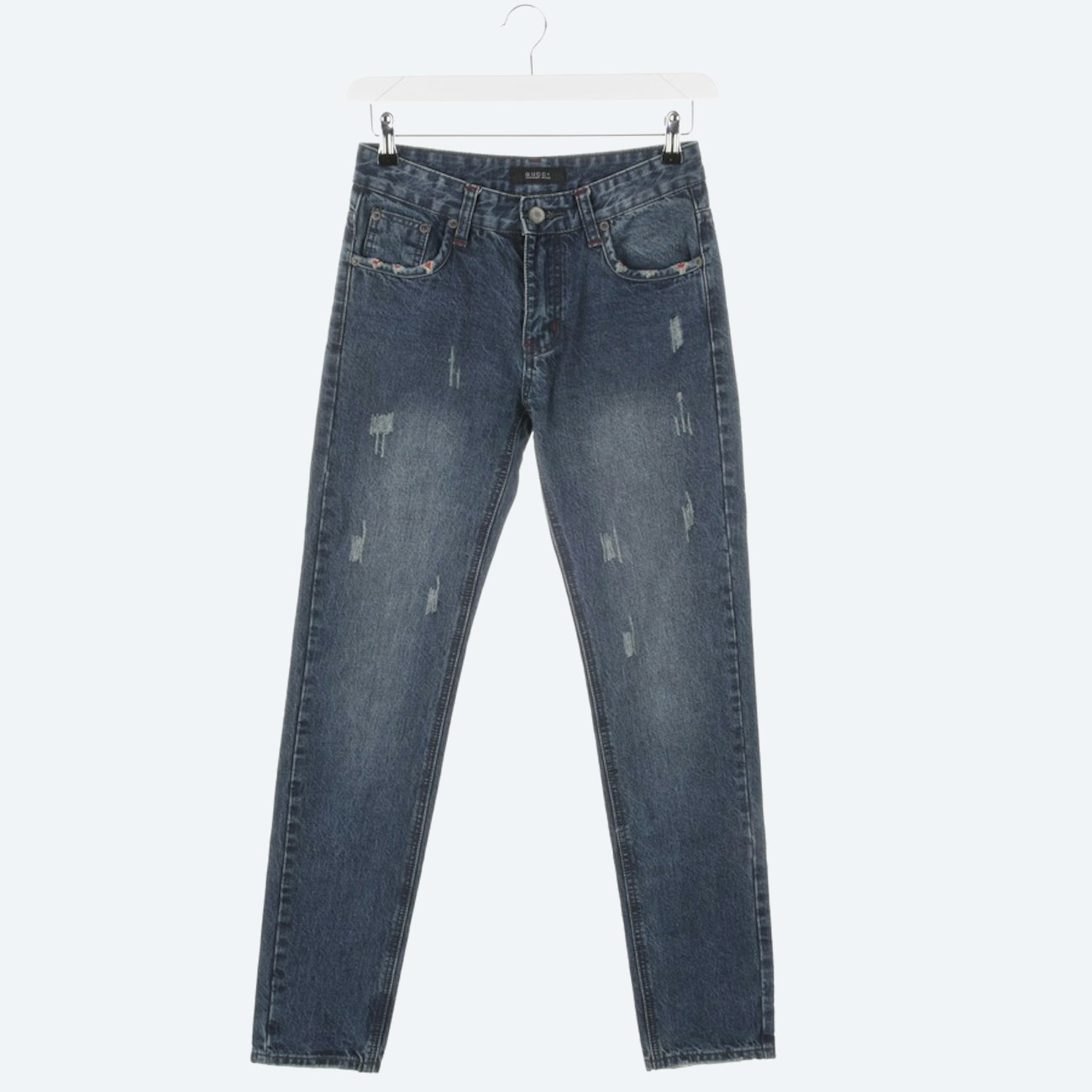 Image 1 of slim fit jeans W30 blue in color blue | Vite EnVogue