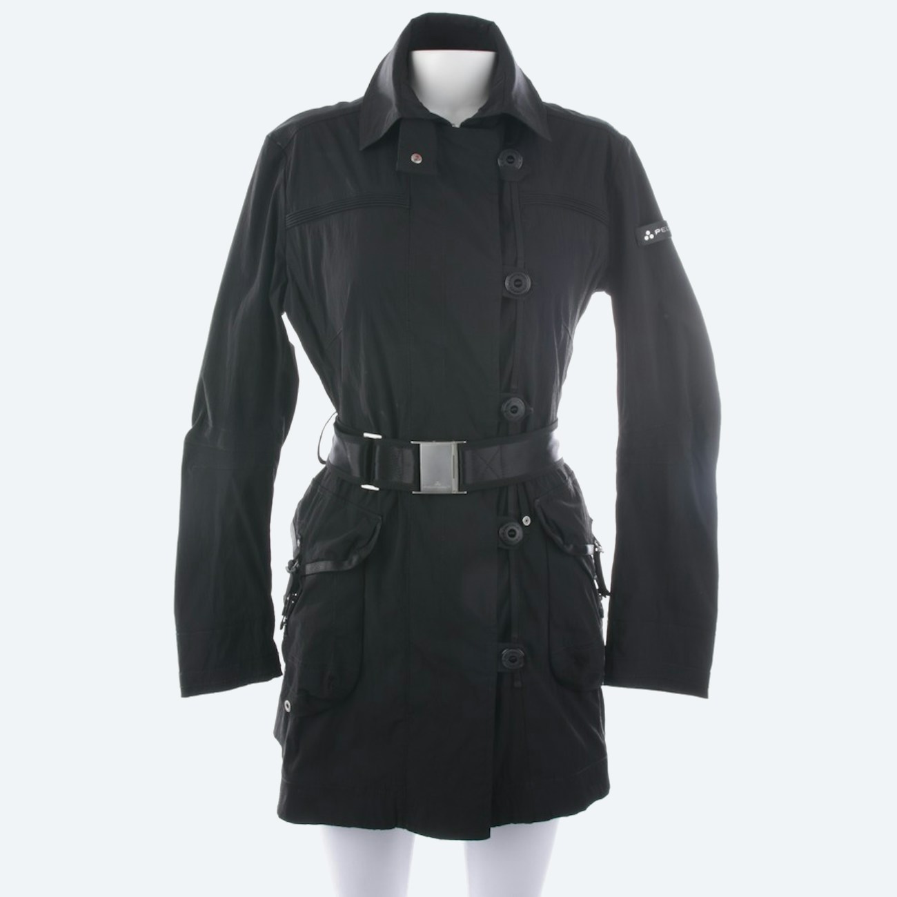 Image 1 of Summer Coat 40 Black in color Black | Vite EnVogue