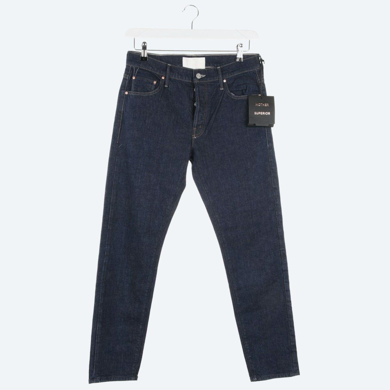 Image 1 of Straight Fit Jeans W29 Navy in color Blue | Vite EnVogue