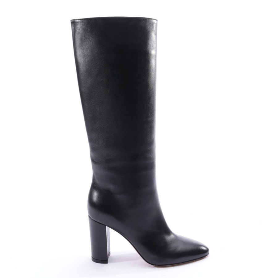 Image 1 of knee high boots EUR 36 black in color black | Vite EnVogue