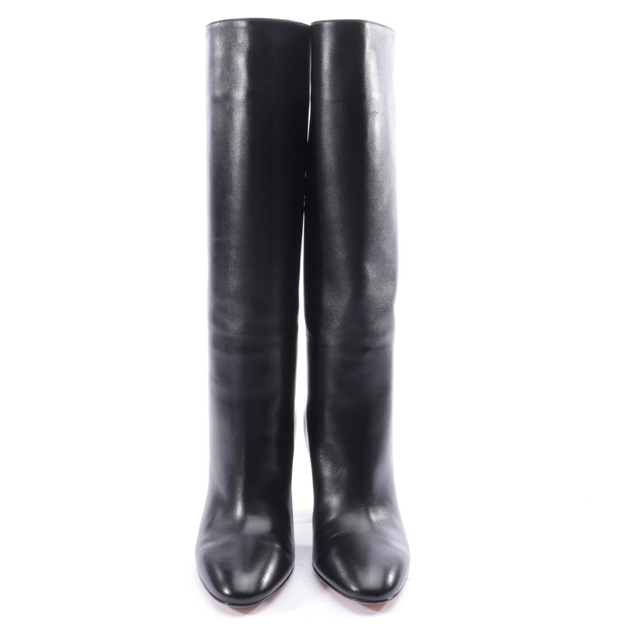 Image 4 of knee high boots EUR 36 black in color black | Vite EnVogue