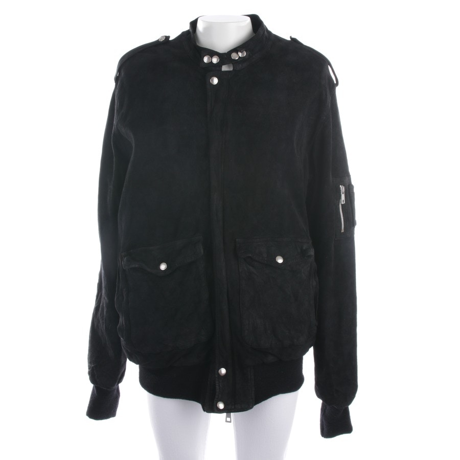 Image 1 of Leather Jacket 56 Black in color Black | Vite EnVogue