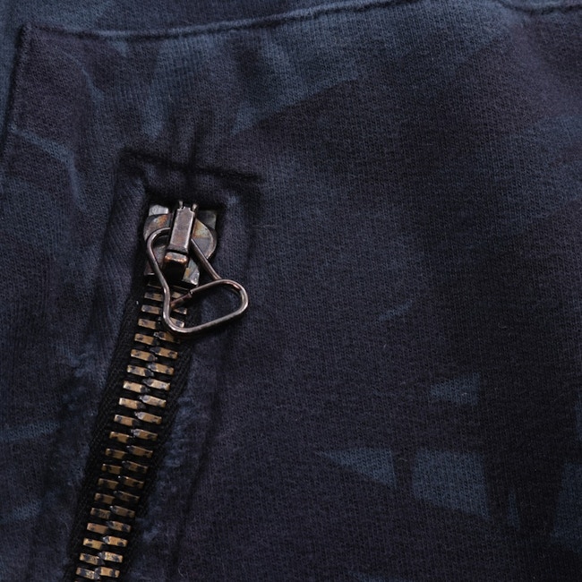 Image 3 of Sweat Jacket M Darkblue in color Blue | Vite EnVogue